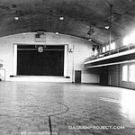 Interior of main drill court at the Old Armory in Brainerd. Old Brainerd_Armory2